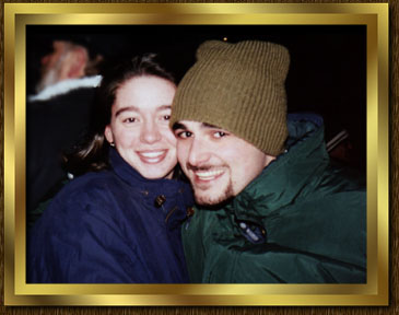 Me and my girlfriend Lori New Years 98'